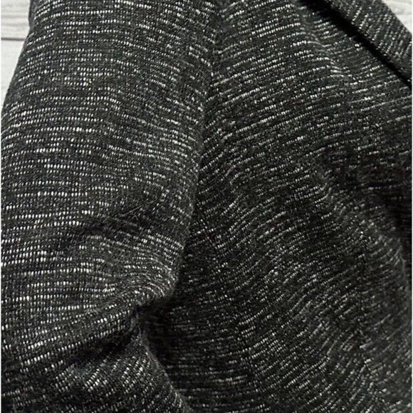 Anthropologie Cartonnier Knit Blazer Medium Dark Gray Single Button 66170 32054 - Picture 5 of 14